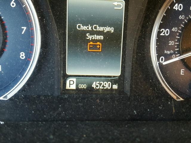 4T1BF1FK4GU567297 - 2016 TOYOTA CAMRY LE შავი ფოტო 8