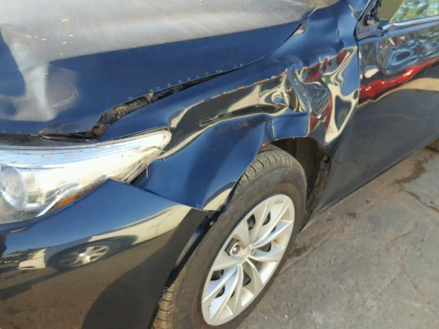 4T1BF1FK4GU567297 - 2016 TOYOTA CAMRY LE შავი ფოტო 9