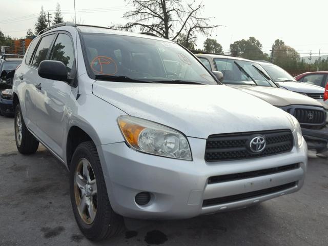 JTMBD33V576031306 - 2007 TOYOTA RAV4 SILVER photo 1