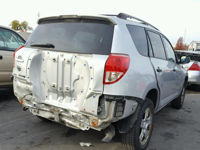 JTMBD33V576031306 - 2007 TOYOTA RAV4 SILVER photo 4