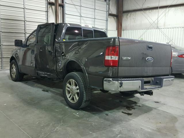 1FTPW12505KE84873 - 2005 FORD F150 SUPER BROWN photo 3