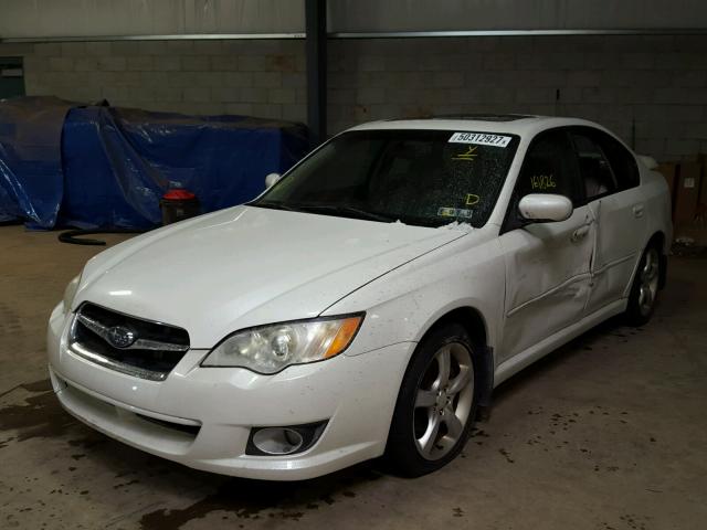 4S3BL626287225527 - 2008 SUBARU LEGACY 2.5 WHITE photo 2