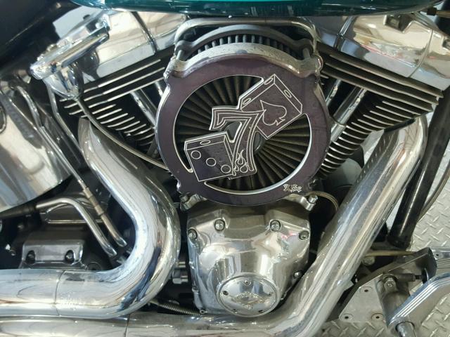 1HD1BMY12YY059453 - 2000 HARLEY-DAVIDSON FLSTF GREEN photo 7