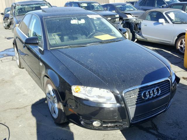 WAUAF78E07A201247 - 2007 AUDI A4 2 BLACK photo 1