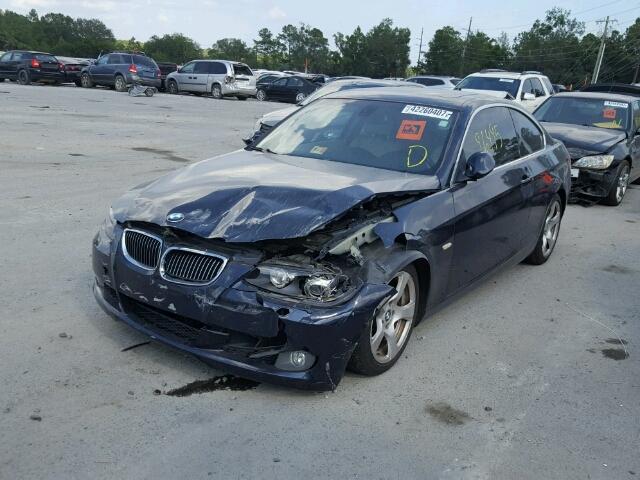 WBAWB33578P133898 - 2008 BMW 328 I BLUE photo 2