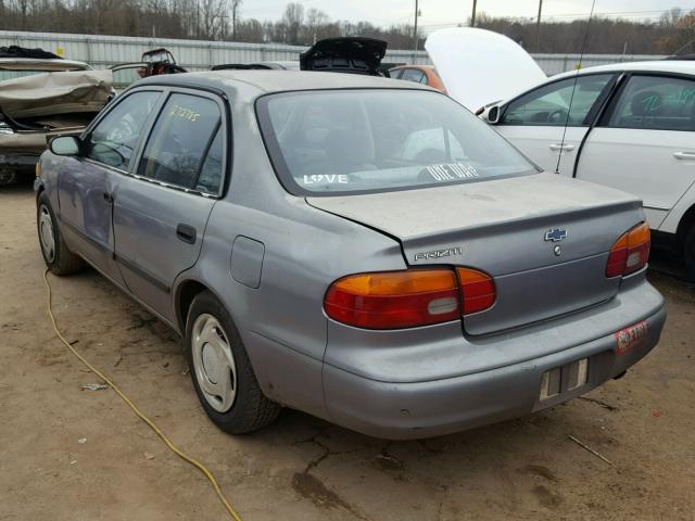 1Y1SK5287WZ403850 - 1998 CHEVROLET GEO PRIZM GRAY photo 3