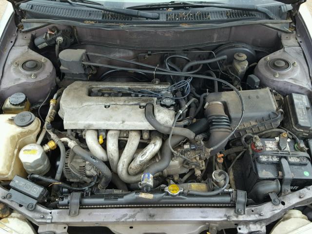 1Y1SK5287WZ403850 - 1998 CHEVROLET GEO PRIZM GRAY photo 7