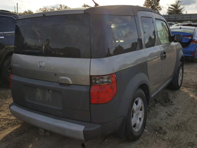 5J6YH28644L039804 - 2004 HONDA ELEMENT EX GOLD photo 4