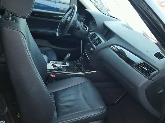 5UXWX9C51D0A29256 - 2013 BMW X3 XDRIVE2 Czarny zdjęcie 5