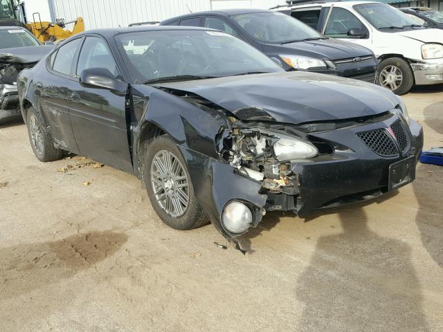 2G2WP552X81136198 - 2008 PONTIAC GRAND PRIX Սև լուսանկար 1