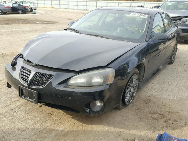 2G2WP552X81136198 - 2008 PONTIAC GRAND PRIX Սև լուսանկար 2