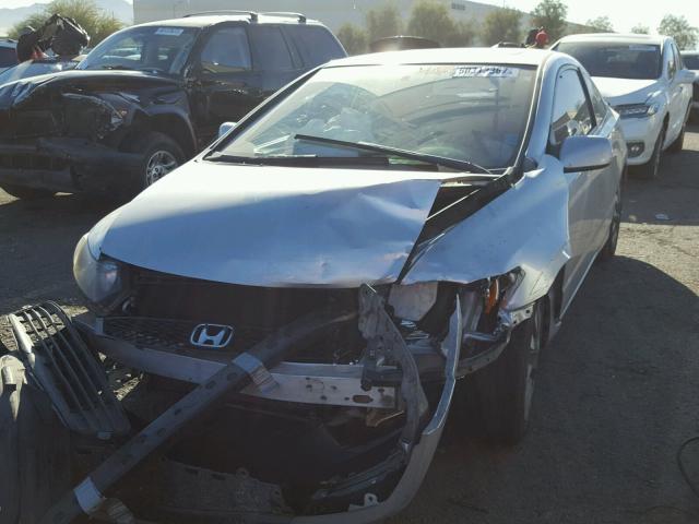 2HGFG1B88AH525594 - 2010 HONDA CIVIC EX SILVER photo 2