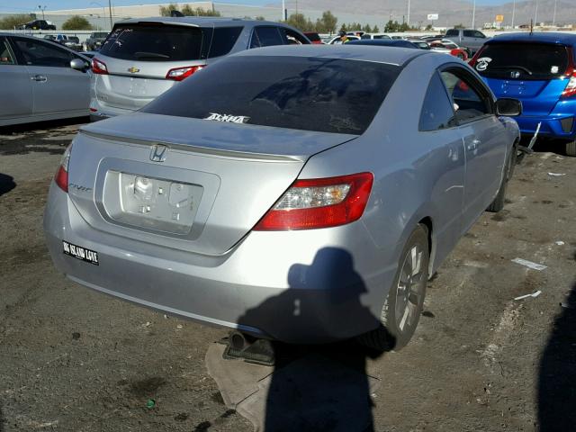 2HGFG1B88AH525594 - 2010 HONDA CIVIC EX SILVER photo 4