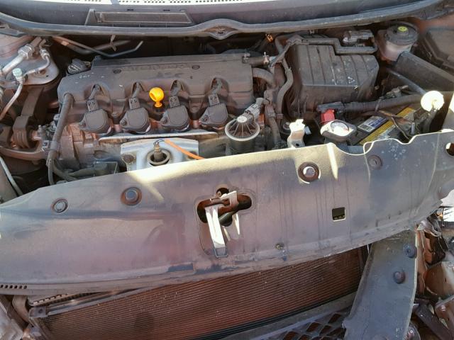 2HGFG1B88AH525594 - 2010 HONDA CIVIC EX ვერცხლისფერი ფოტო 7