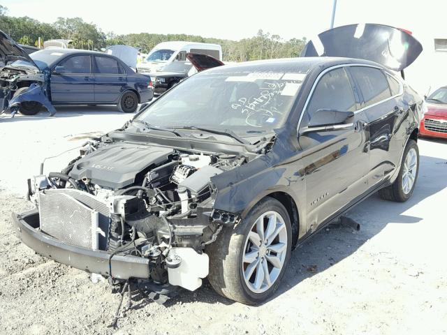 2G1115S34G9127218 - 2016 CHEVROLET IMPALA LT BLACK photo 2