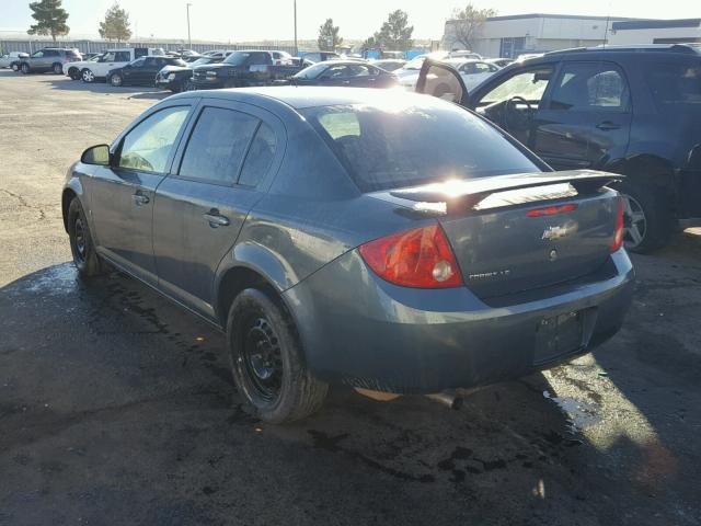 1G1AK55F777401337 - 2007 CHEVROLET COBALT LS BLUE photo 3