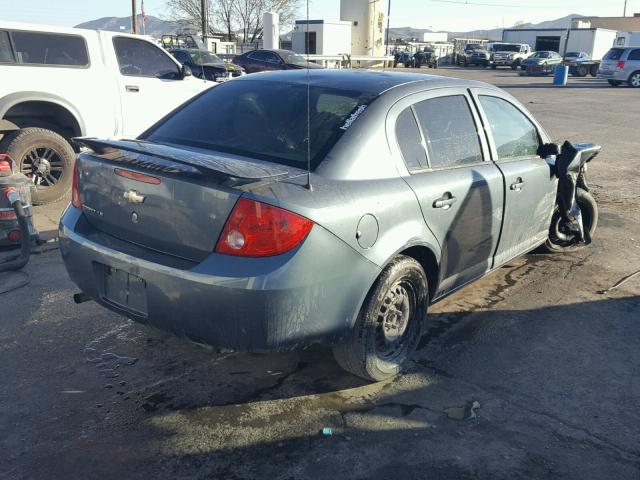 1G1AK55F777401337 - 2007 CHEVROLET COBALT LS BLUE photo 4