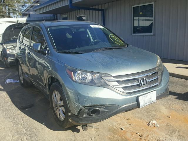 5J6RM3H5XCL001618 - 2012 HONDA CR-V EX GREEN photo 1