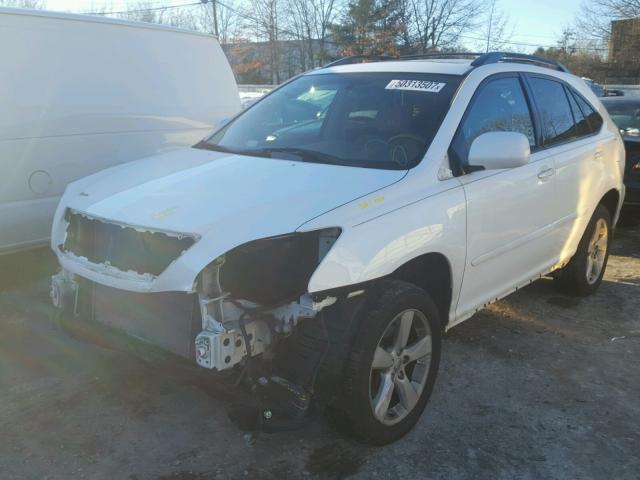 2T2HA31U96C107190 - 2006 LEXUS RX 330 WHITE photo 2