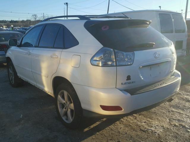 2T2HA31U96C107190 - 2006 LEXUS RX 330 WHITE photo 3