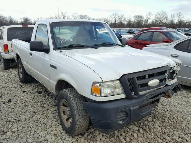 1FTYR10D08PA14386 - 2008 FORD RANGER WHITE photo 1