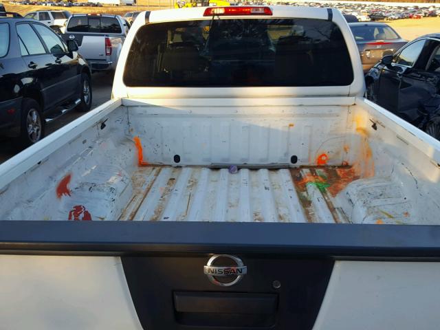 1N6BD0CT7DN746289 - 2013 NISSAN FRONTIER S WHITE photo 6