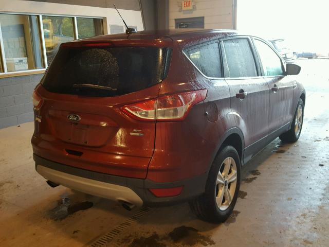 1FMCU9GX8FUC86234 - 2015 FORD ESCAPE SE MAROON photo 4