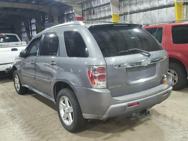 2CNDL73F556041784 - 2005 CHEVROLET EQUINOX LT SILVER photo 3