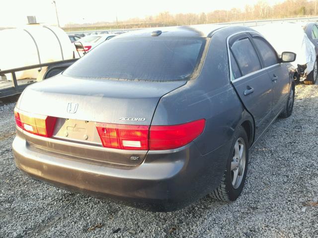 1HGCM56855A095797 - 2005 HONDA ACCORD EX GRAY photo 4