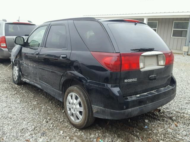 3G5DA03LX7S534492 - 2007 BUICK RENDEZVOUS BLACK photo 3