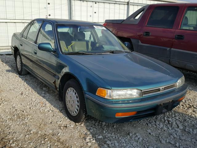 1HGCB7551NA225132 - 1992 HONDA ACCORD LX GREEN photo 1