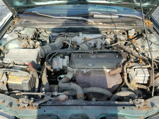 1HGCB7551NA225132 - 1992 HONDA ACCORD LX GREEN photo 7