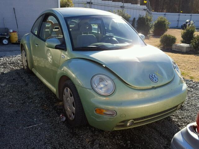 3VWCS21C41M418133 - 2001 VOLKSWAGEN NEW BEETLE 绿色 照片 1