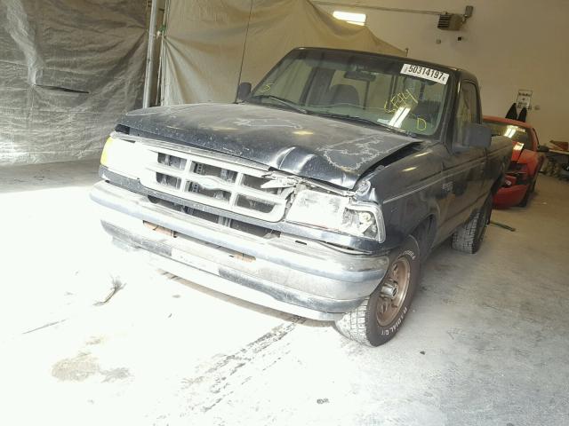 1FTCR10A2RUE28837 - 1994 FORD RANGER BLACK photo 2