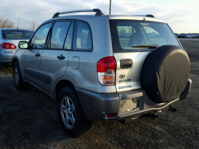 JTEGH20V726011278 - 2002 TOYOTA RAV4 SILVER photo 3