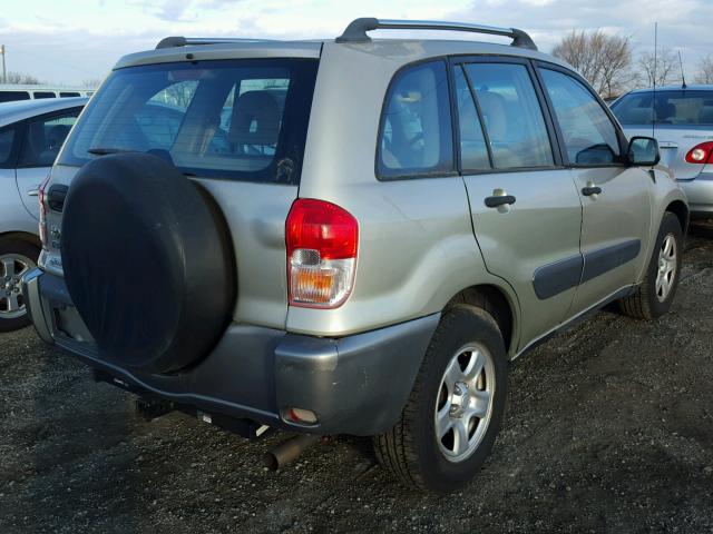 JTEGH20V726011278 - 2002 TOYOTA RAV4 SILVER photo 4