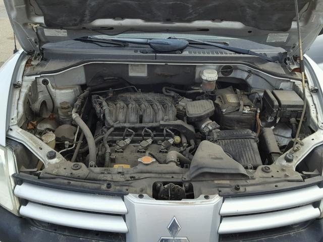 4A4MM21S84E001741 - 2004 MITSUBISHI ENDEAVOR L SILVER photo 7