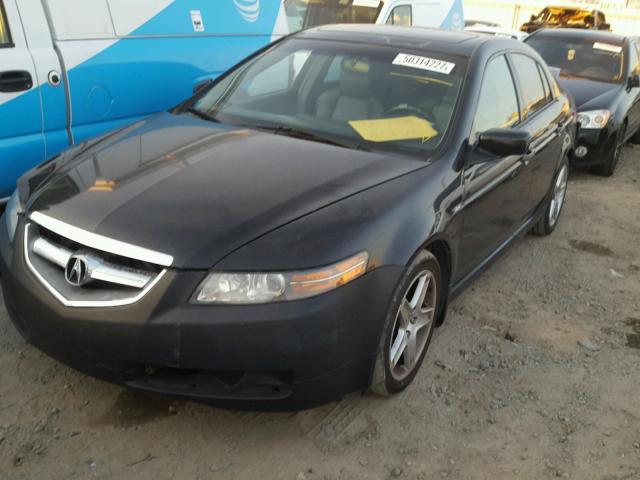 19UUA66294A066753 - 2004 ACURA TL BLACK photo 2