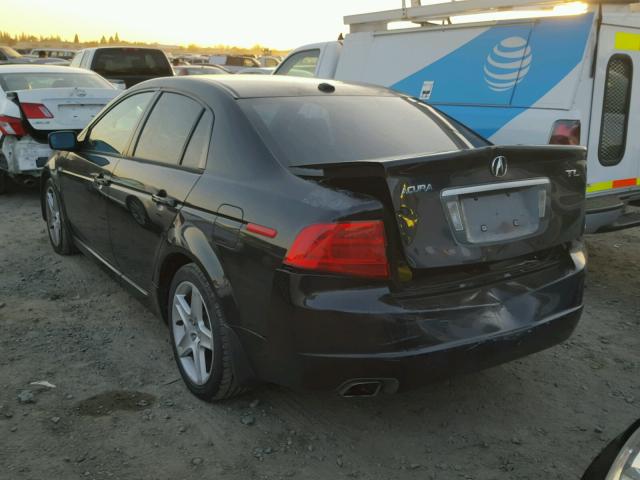 19UUA66294A066753 - 2004 ACURA TL BLACK photo 3