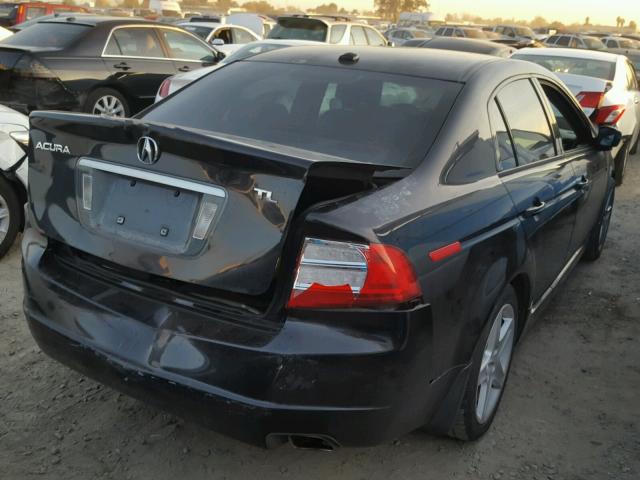 19UUA66294A066753 - 2004 ACURA TL BLACK photo 4