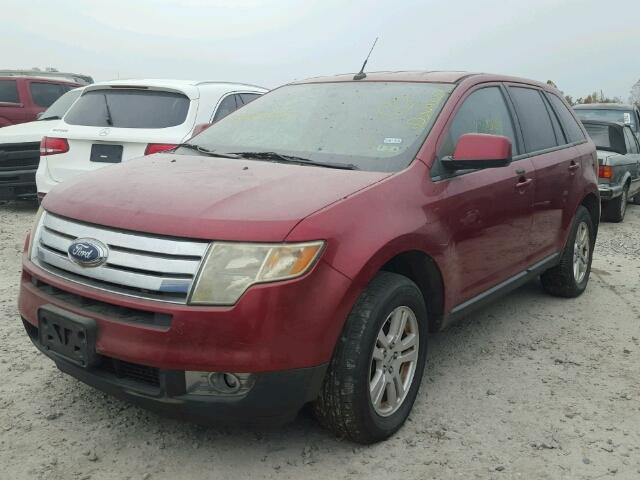 2FMDK39CX7BA65064 - 2007 FORD EDGE SEL P RED photo 2