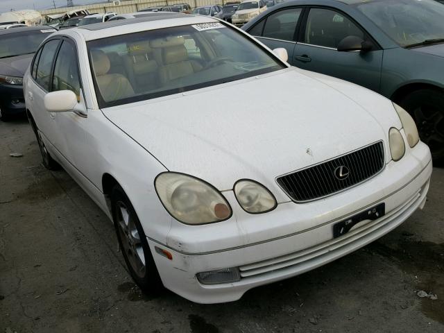 JT8BD68S1Y0107333 - 2000 LEXUS GS 300 WHITE photo 1