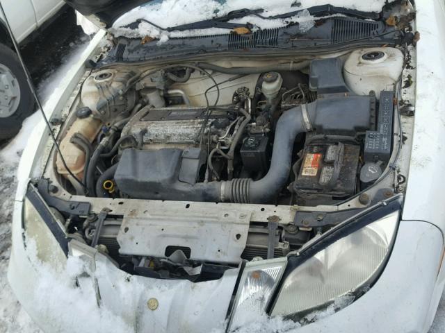 3G2JB12F45S115677 - 2005 PONTIAC SUNFIRE WHITE photo 7