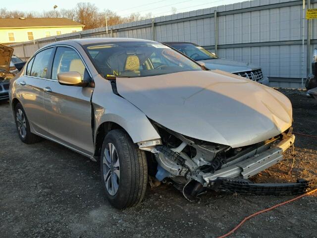 1HGCR2F32FA257178 - 2015 HONDA ACCORD LX GOLD photo 1