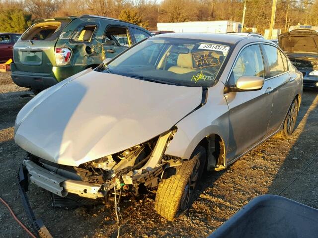 1HGCR2F32FA257178 - 2015 HONDA ACCORD LX GOLD photo 2