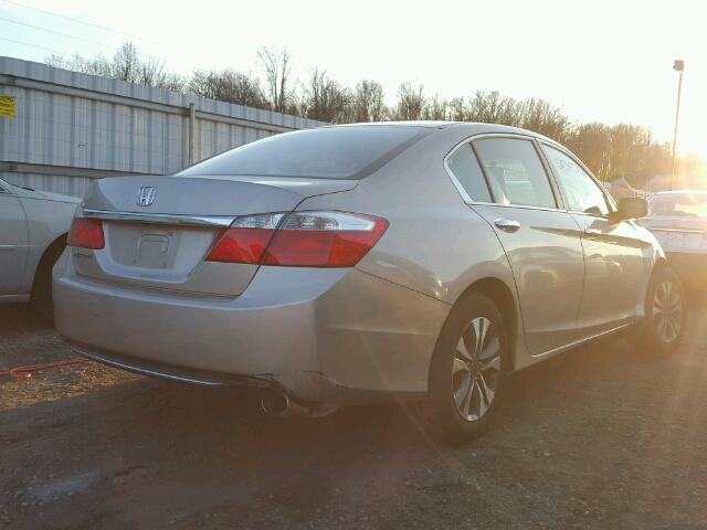 1HGCR2F32FA257178 - 2015 HONDA ACCORD LX GOLD photo 4