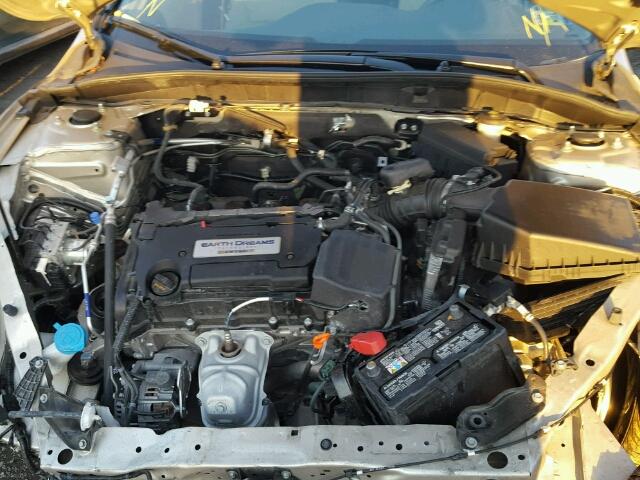 1HGCR2F32FA257178 - 2015 HONDA ACCORD LX GOLD photo 7