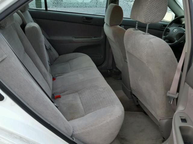 4T1BE32K33U130440 - 2003 TOYOTA CAMRY LE თეთრი ფოტო 6