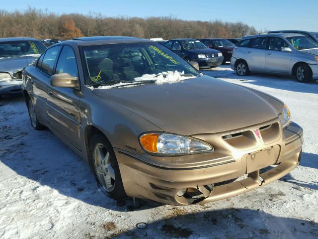 1G2NW52E0XM910734 - 1999 PONTIAC GRAND AM G GOLD photo 1