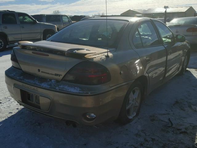 1G2NW52E0XM910734 - 1999 PONTIAC GRAND AM G GOLD photo 4